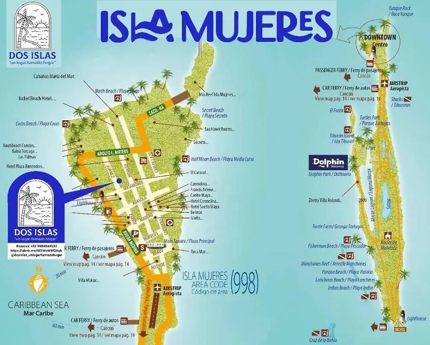 Dos Islas Un Lugar Llamado Hogar Isla Mujeres Apartment